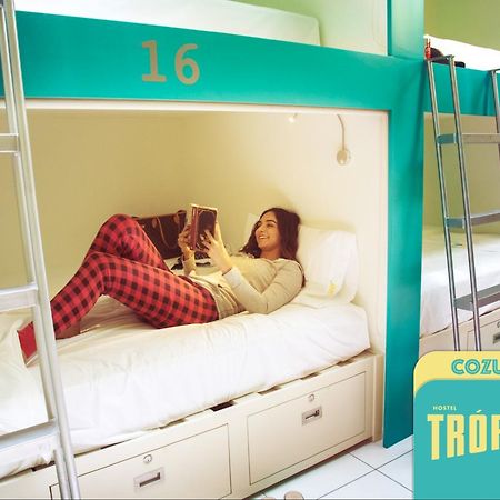 Hostel Frente Al Mar Tropico 20º Cozumel Bagian luar foto