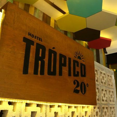 Hostel Frente Al Mar Tropico 20º Cozumel Bagian luar foto
