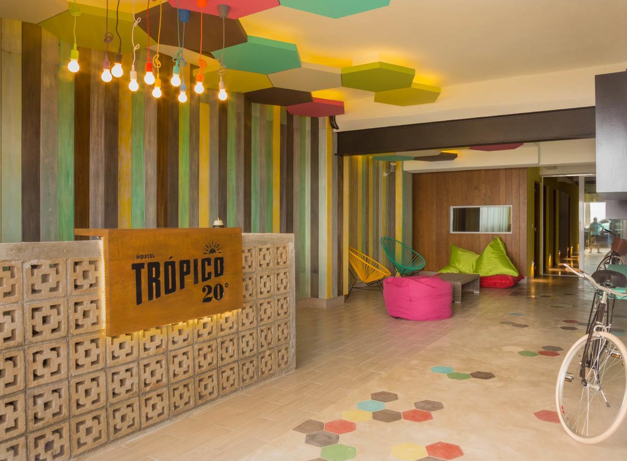 Hostel Frente Al Mar Tropico 20º Cozumel Bagian luar foto