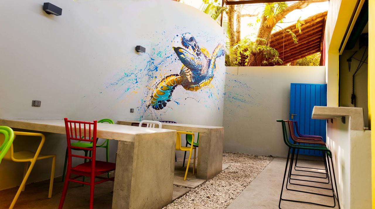 Hostel Frente Al Mar Tropico 20º Cozumel Bagian luar foto