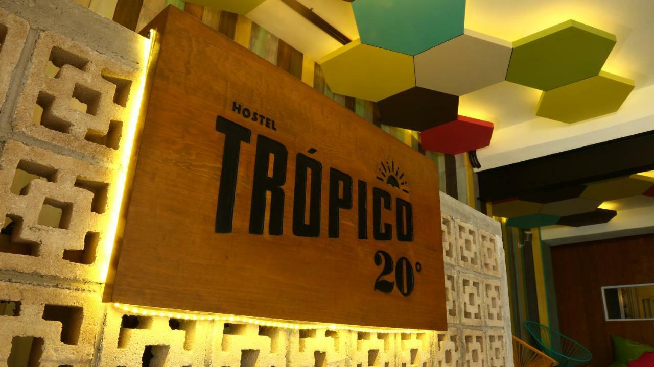 Hostel Frente Al Mar Tropico 20º Cozumel Bagian luar foto